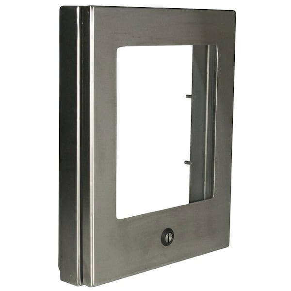Window, 13 in. H x 16 in. W x 2 in. L, 304 Stainless Steel